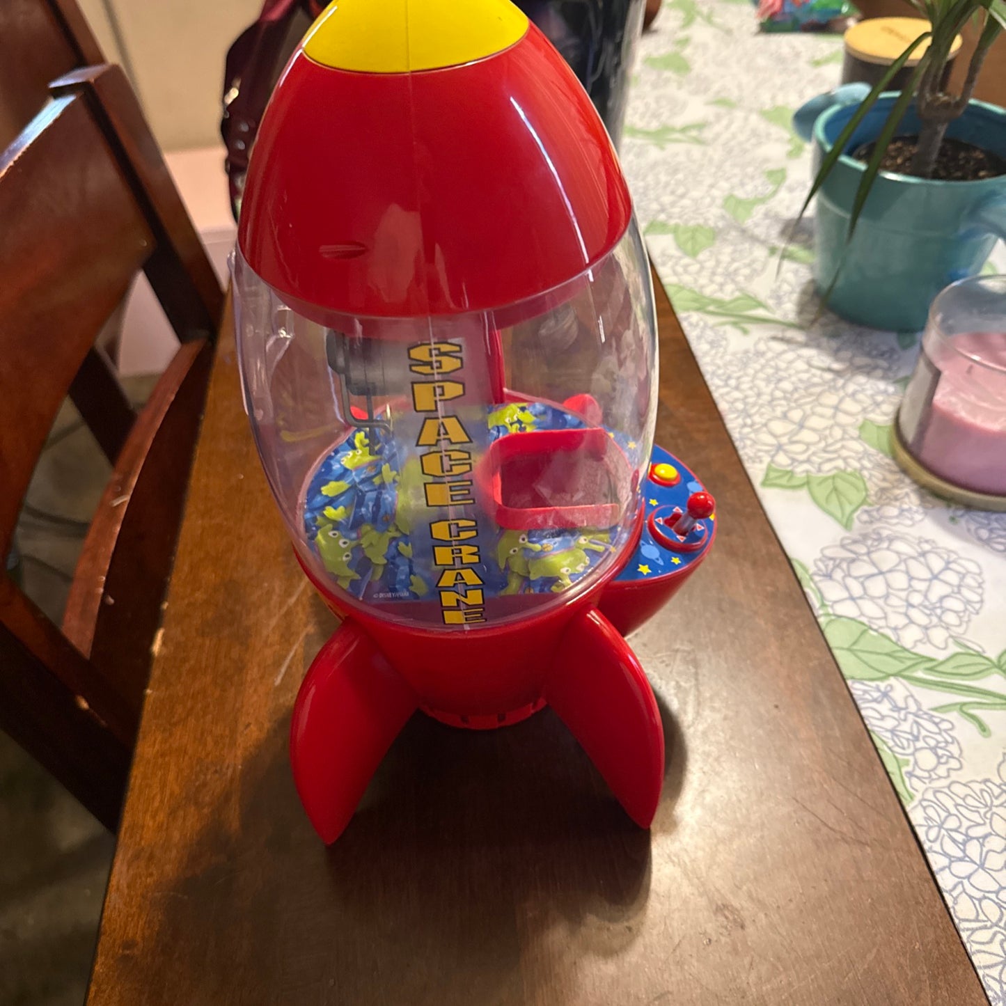 Disney Pixar Toy Story Alien Claw Machine Pizza Planet Space Crane Works Great